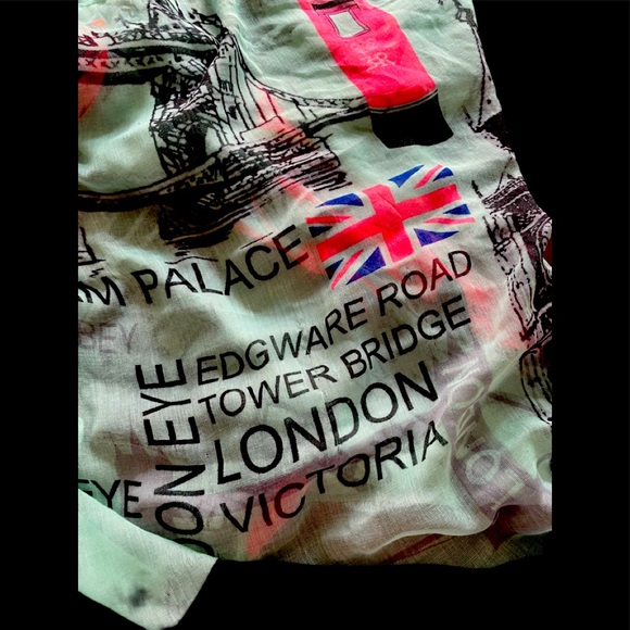 🔥🔥Mint green London lightweight scarf - Picture 3 of 5